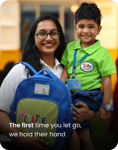 Children learning at Little Millennium